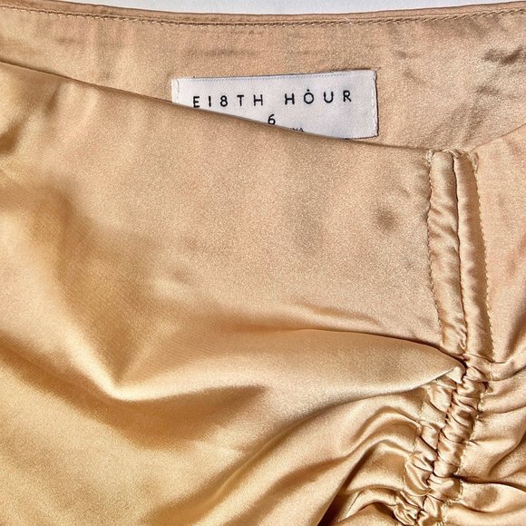 Gold Ei8th Hour Skirt - Picture 2 of 4